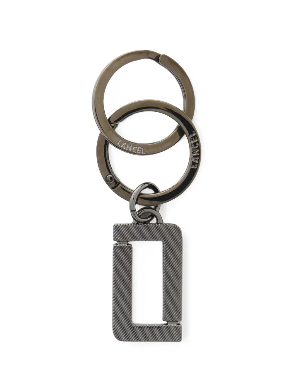 Lancel Double L keyring - Grau
