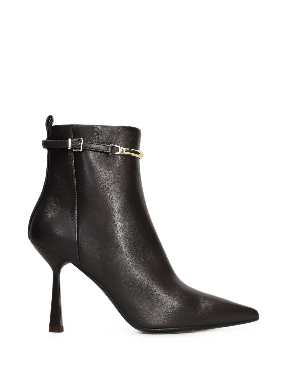 Chantal buckled leather ankle boots