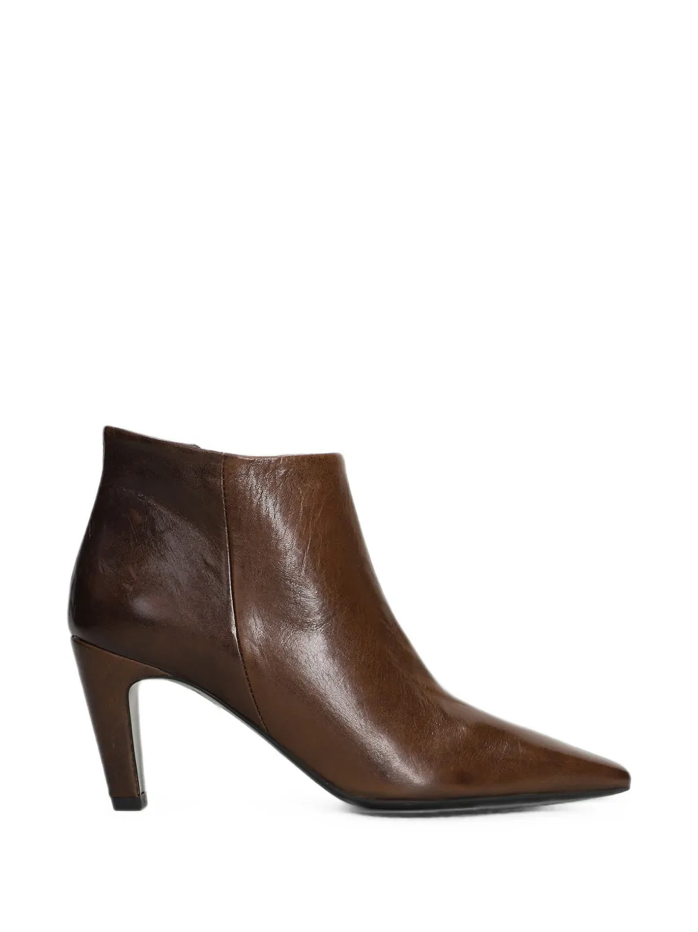 Alchimia Pointed-toe Ankle Boots In Brown