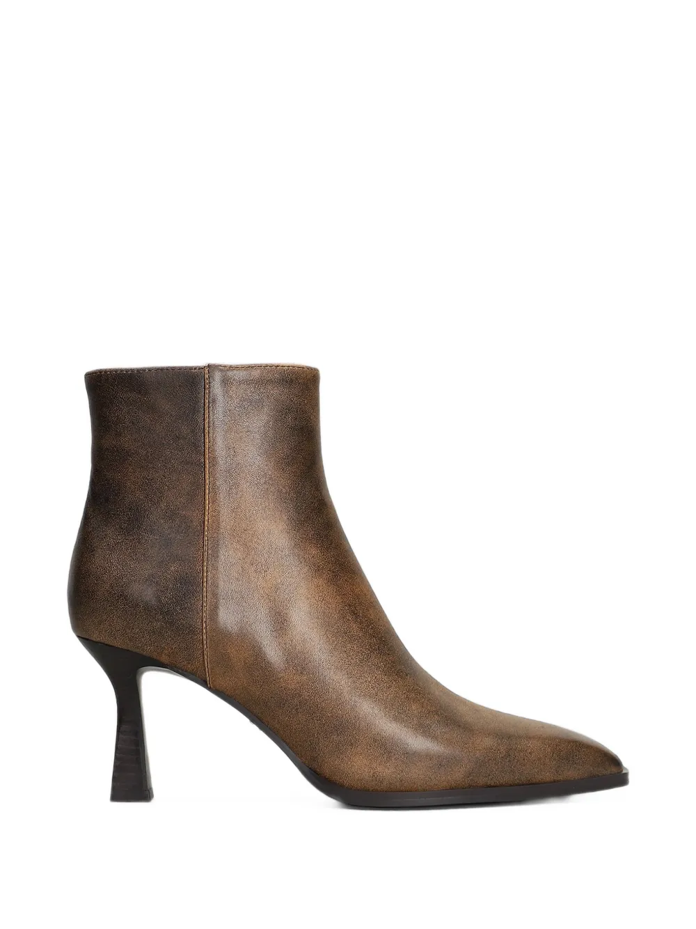 Lola Cruz Pointed-toe Ankle Boots In Multi