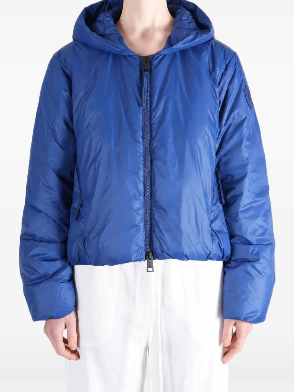 Canada Goose Elba gewatteerd jack met capuchon Blauw
