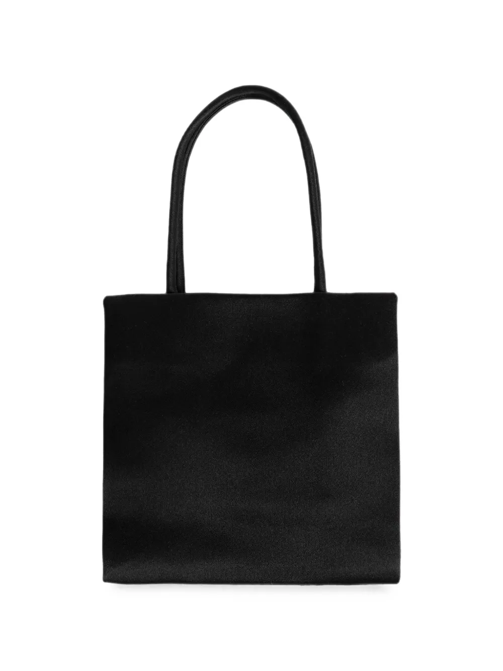 Magda Butrym Julia Floral-embellished Silk Shoulder Bag in Black, view 2