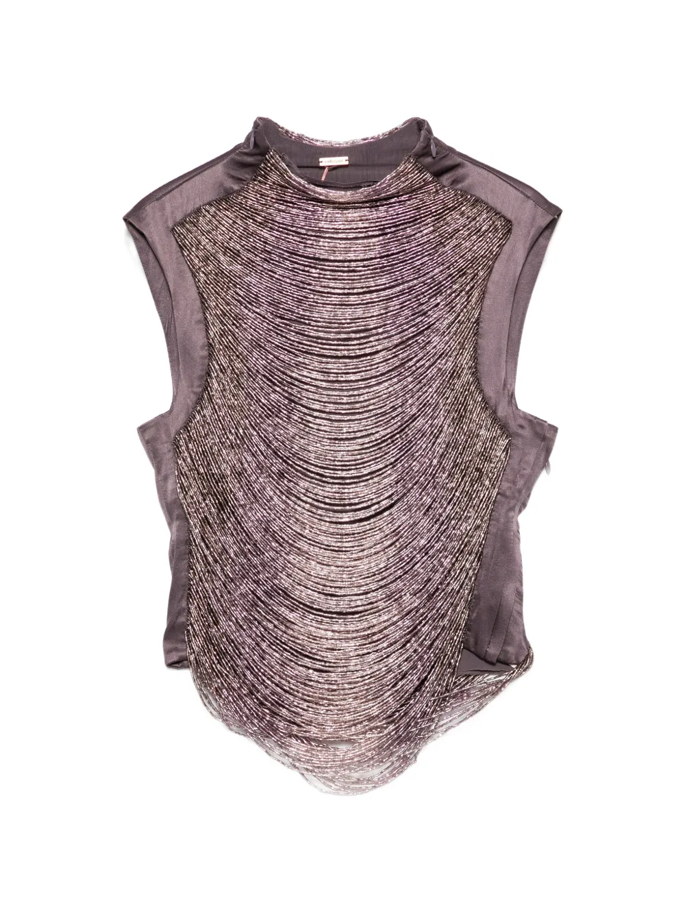 Cult Gaia Taraji beaded top - Viola