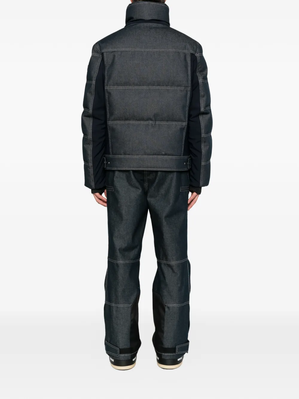 Fusalp Carlo gewatteerd denim jack Blauw