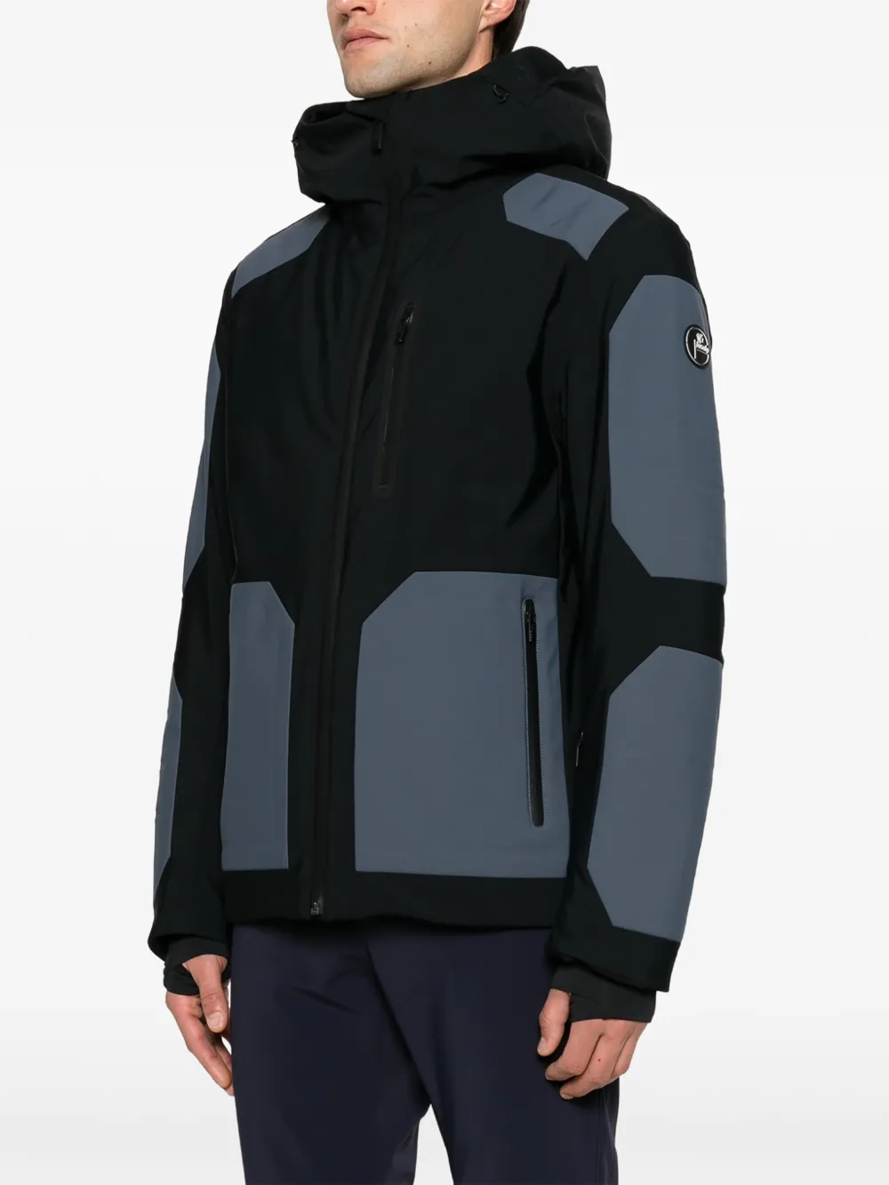 Fusalp Lirsan ski-jack met capuchon Zwart