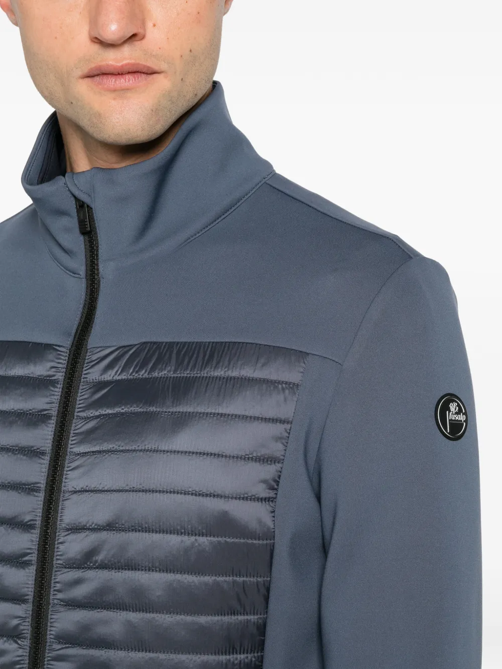 Fusalp Aspon II sweater met gewatteerd vlak Blauw