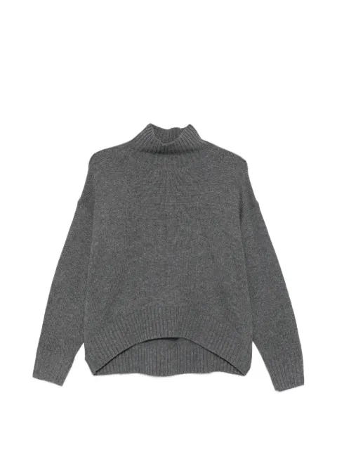 Luisa Cerano high-low turtleneck sweater