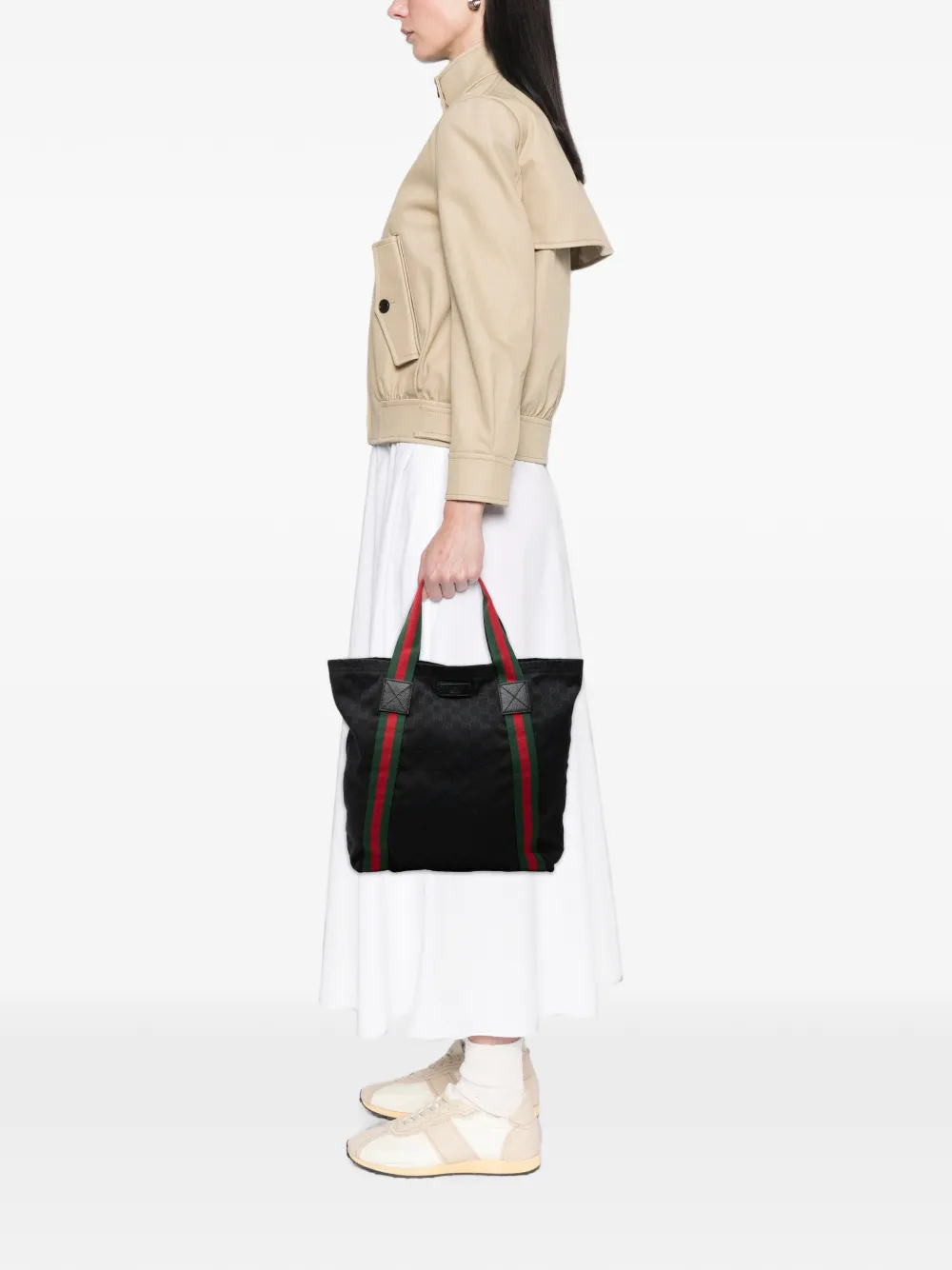 Gucci Pre-Owned 2000-2015 Classic GG canvas shopper Zwart
