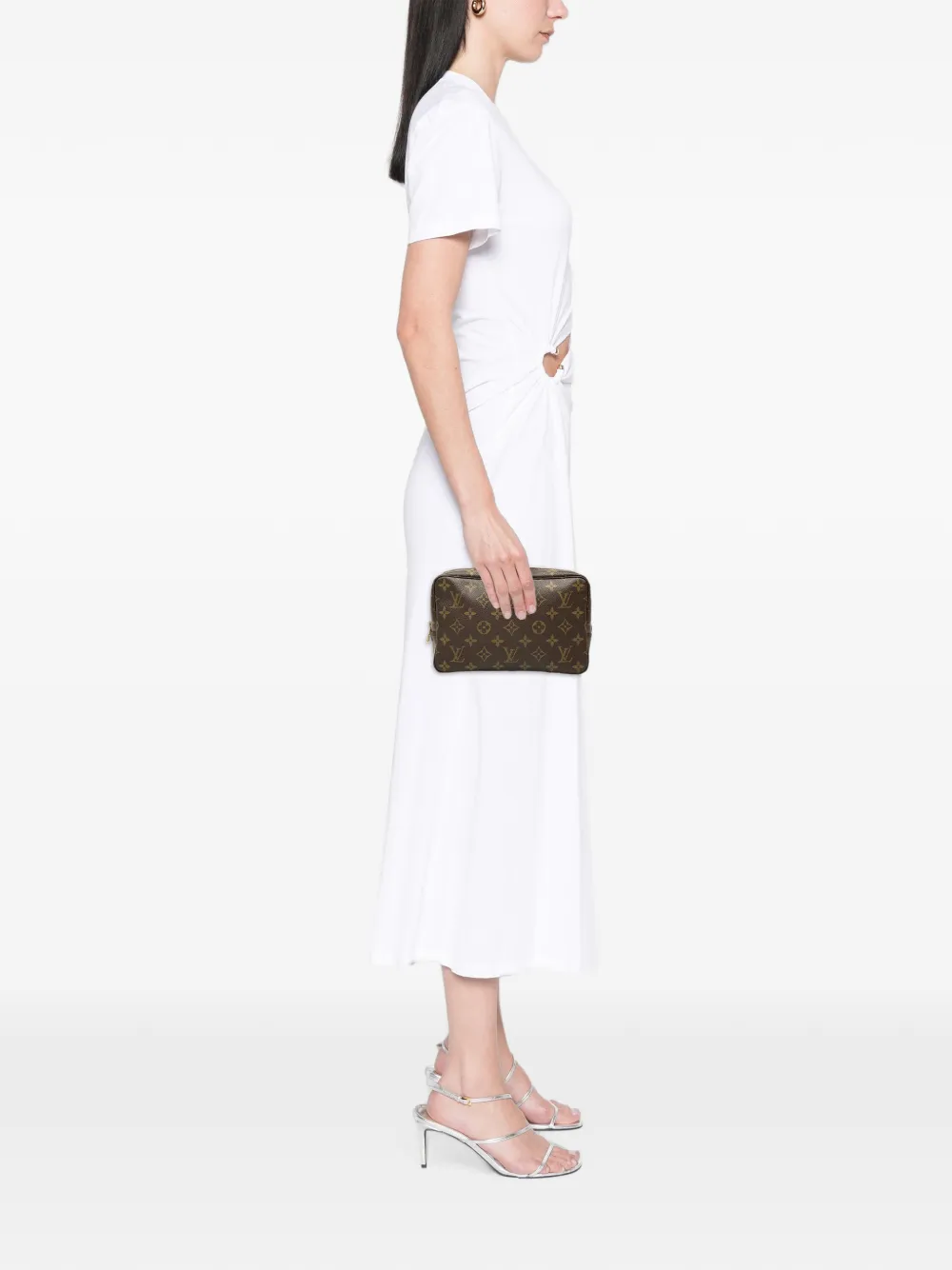 Louis Vuitton Pre-Owned 1986 Monogram Trousse Toilette 23 clutch bag - Braun