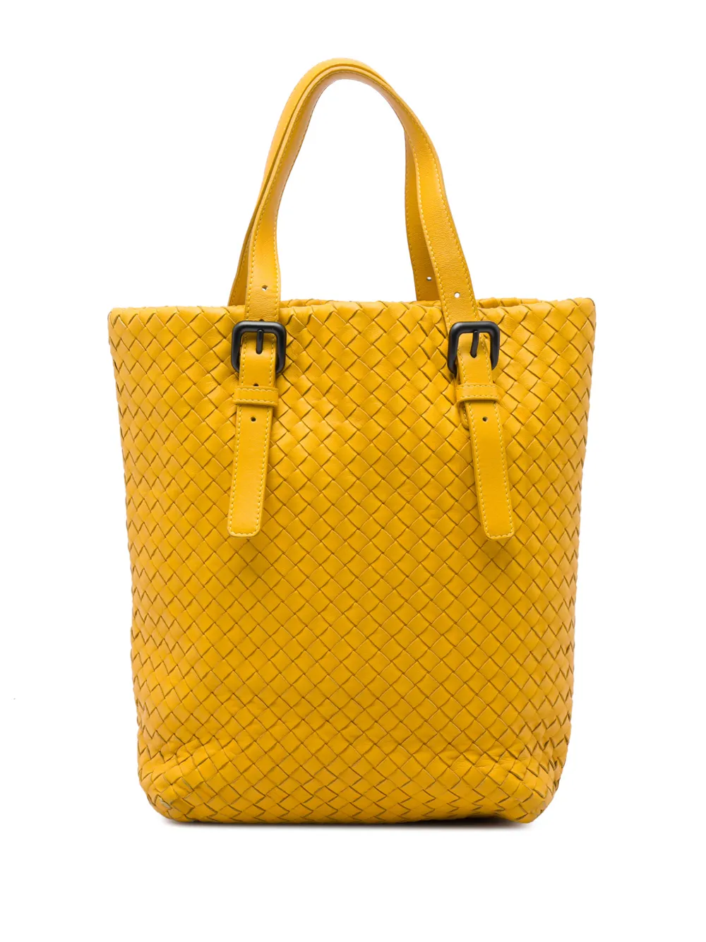 Bottega Veneta Pre-Owned 2012-2026 Nappa Intrecciato tote bag - Giallo