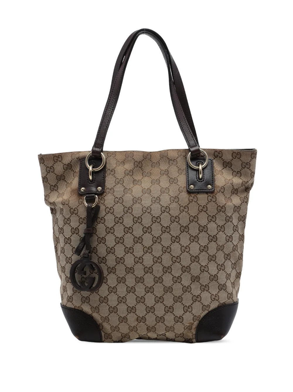 Gucci Pre-Owned 2016-2026 GG Canvas GG Charm tote bag - Toni neutri