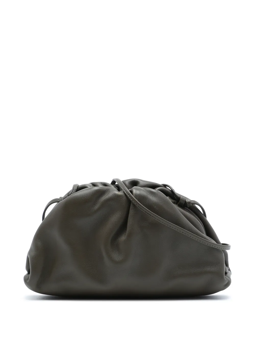 Bottega Veneta Pre-Owned 2012-2026 Lambskin The Mini Pouch crossbody bag - Marrone