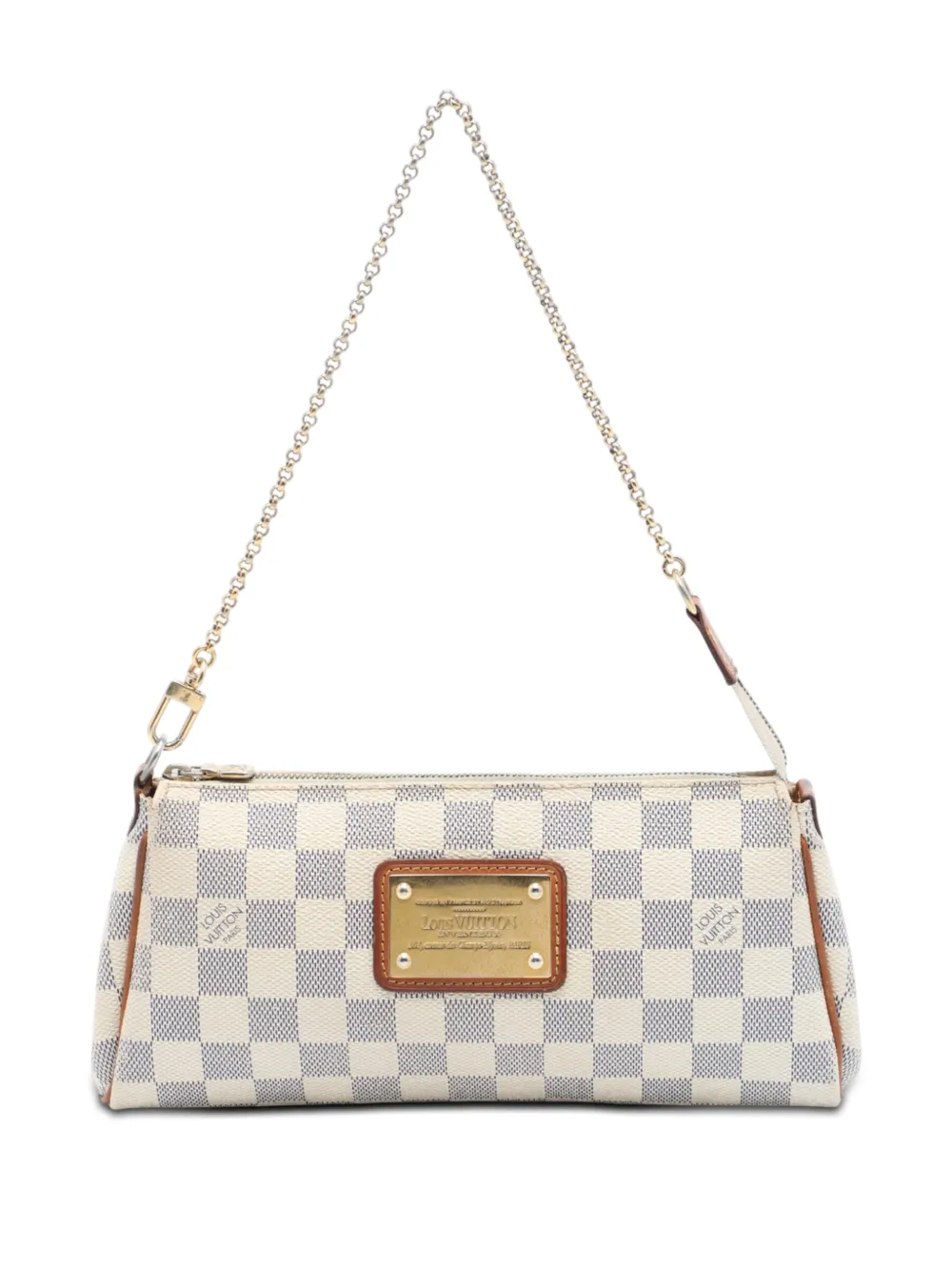 Louis Vuitton Pre-Owned 2011 Damier Azur Eva Satchel-Tasche - Weiß