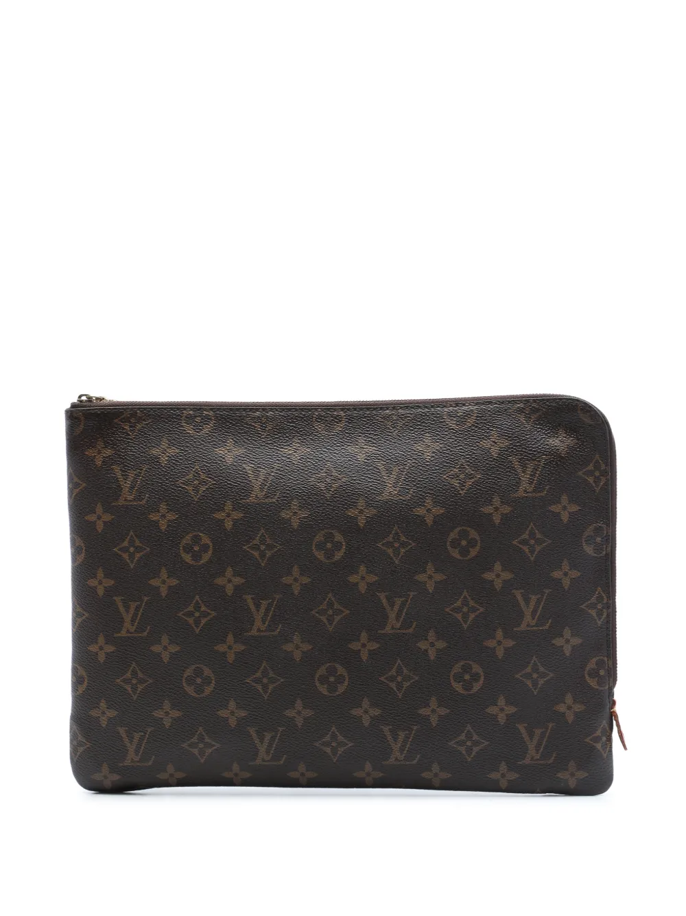 Louis Vuitton Pre-Owned 2017 Monogram Etui Voyage MM clutch bag - Marrone