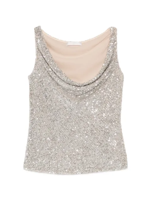 Naeem Khan sequin-embellished top