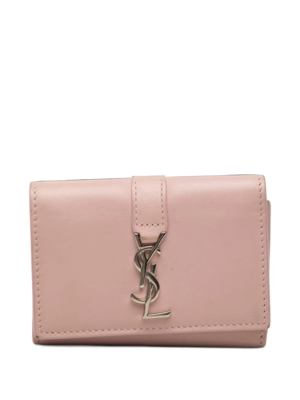 Saint Laurent Pre-Owned 2018 Schlüsseletui aus glattem Kalbsleder - Rosa