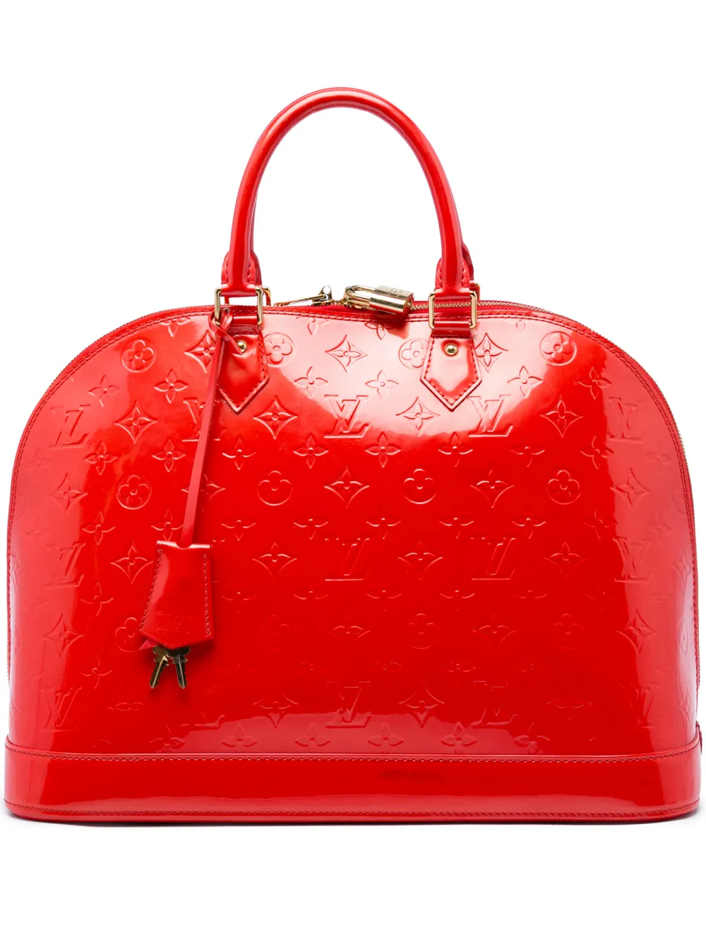 Louis Vuitton Pre-Owned 2008 Monogram Vernis Alma GM handbag - Rot