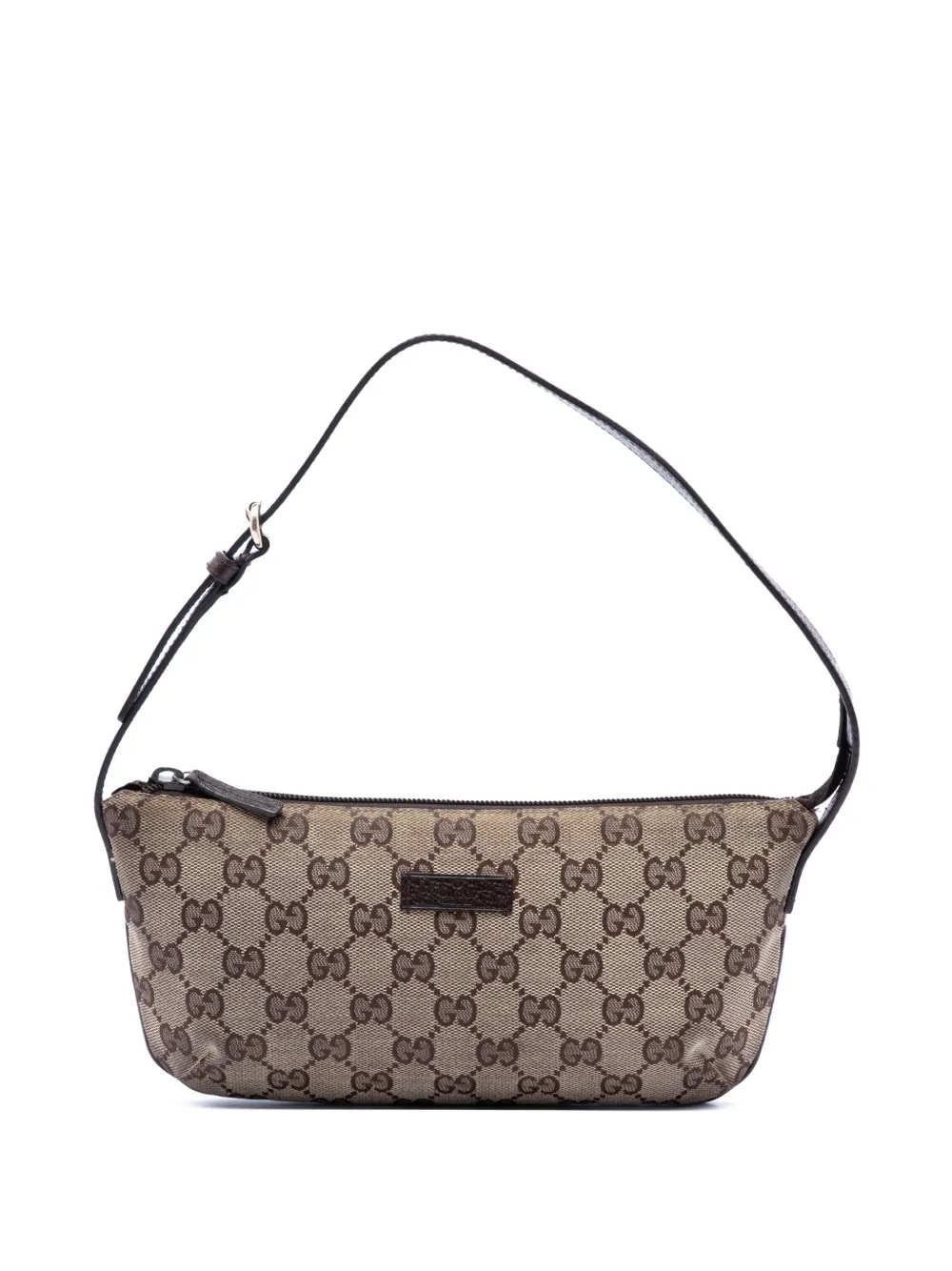 Gucci Pre-Owned 2000-2015 GGキャンバス ショルダーバッグ | ブラウン