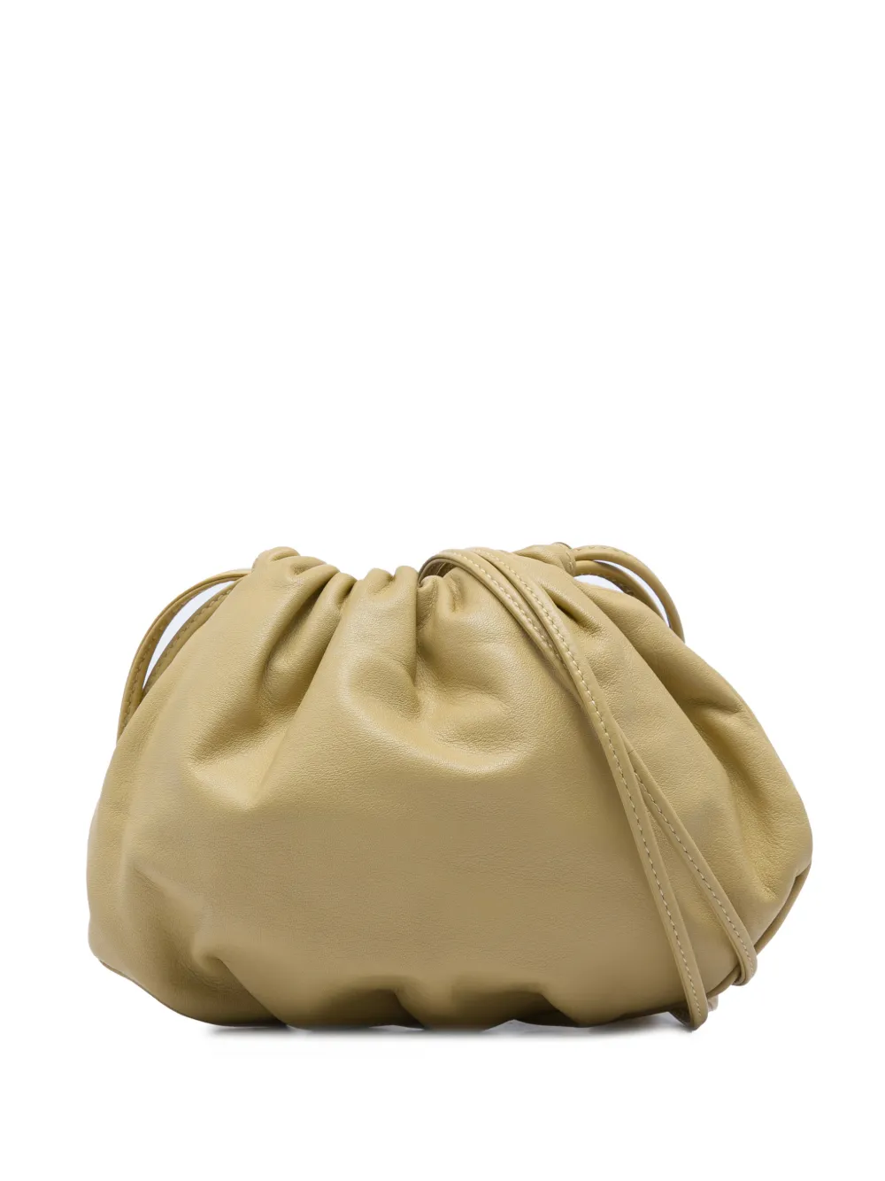 Bottega Veneta Pre-Owned 2012-2026 Lambskin The Mini Pouch crossbody bag - Toni neutri
