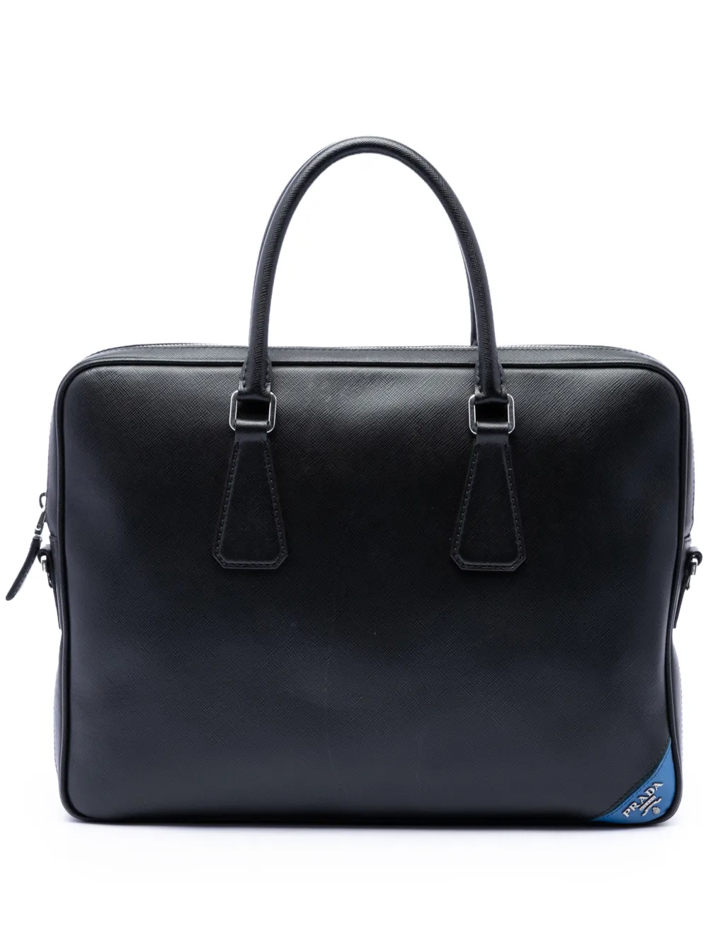 Prada Pre-Owned 2010-2026 Saffiano business bag - Nero