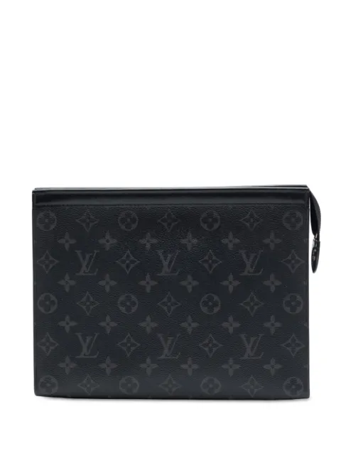 Louis Vuitton Pre-Owned 2020 Monogram Eclipse Pochette Voyage MM clutch bag