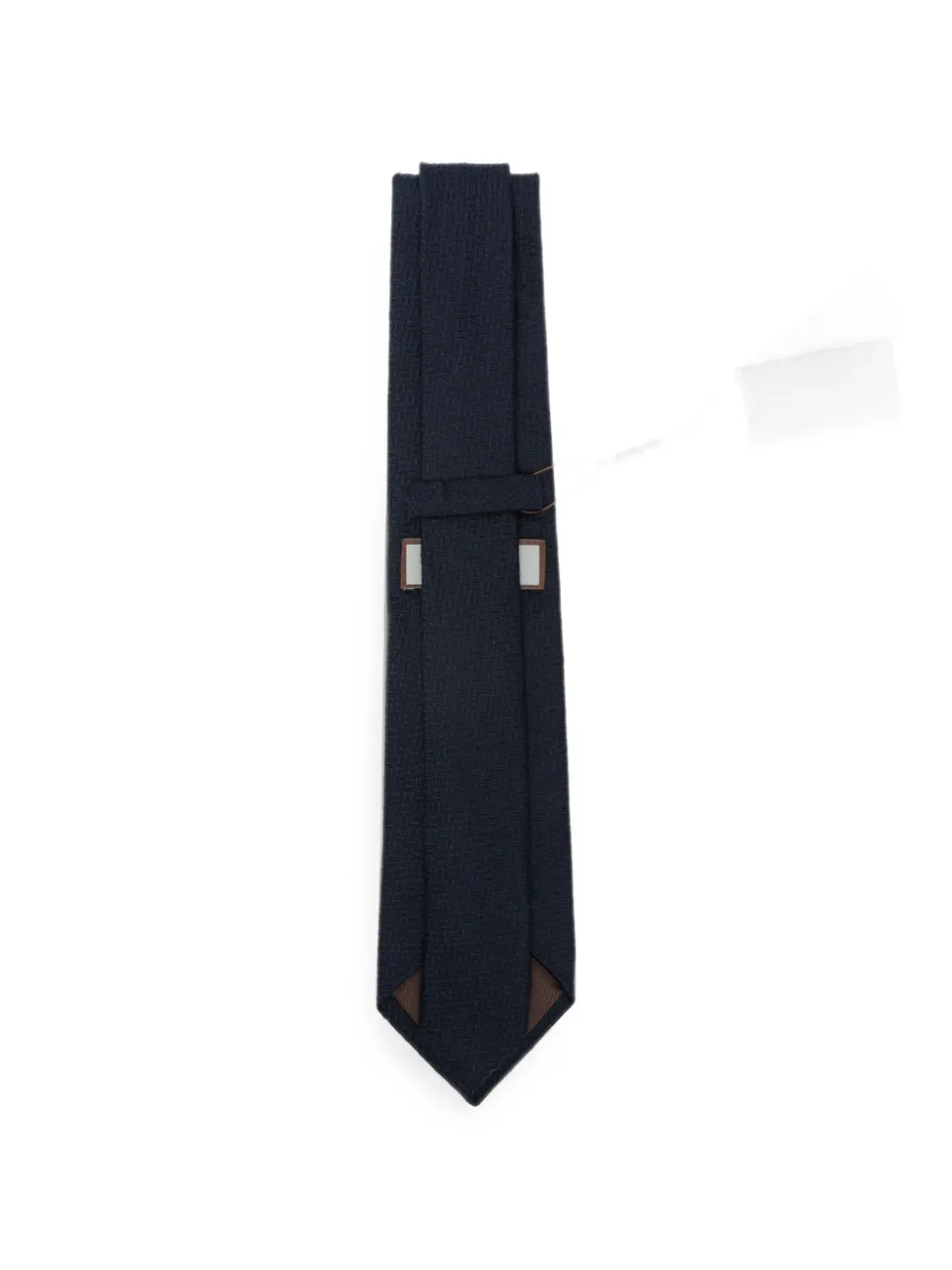 Canali Stropdas met mandweefsel Blauw