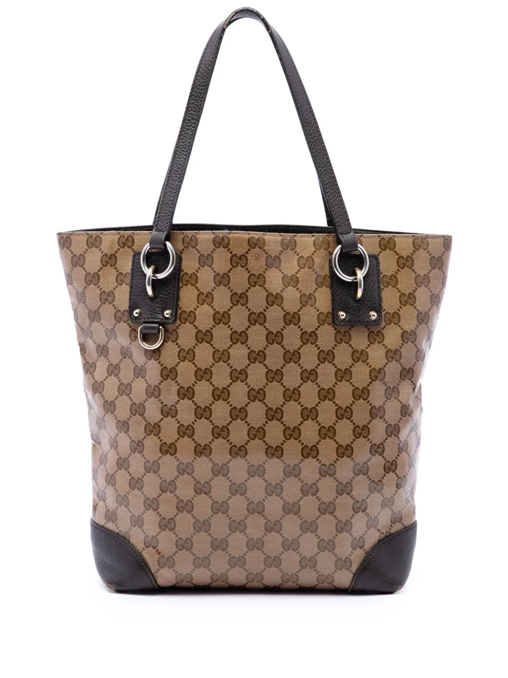 Gucci Pre-Owned 2016-2026 GG Crystal Vertical Charm tote bag - Toni neutri