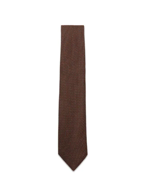 Canali geometric-pattern tie
