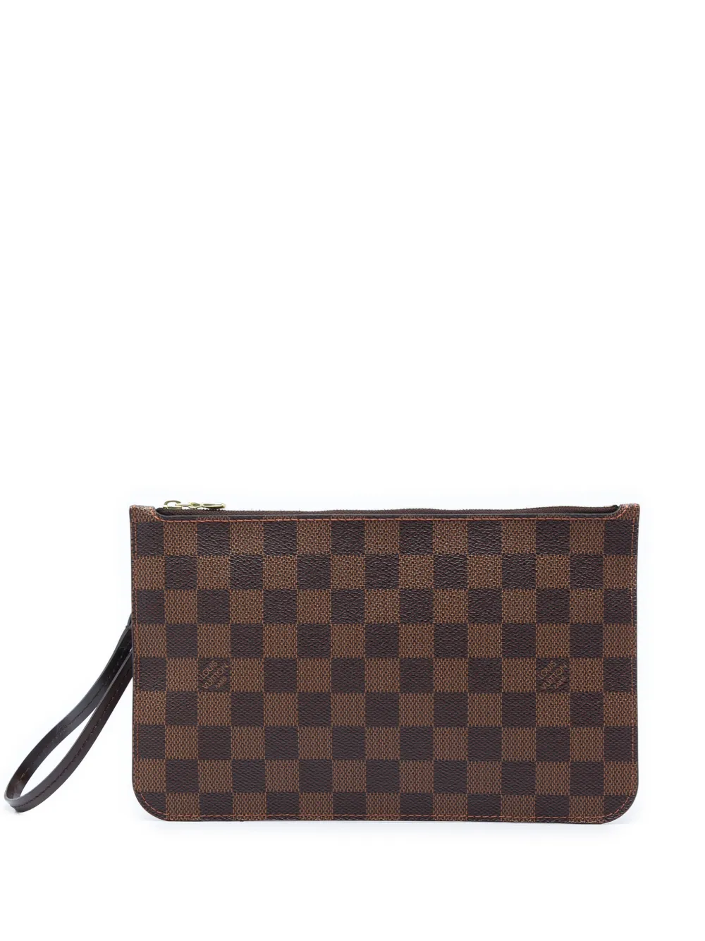 Louis Vuitton Pre-Owned 2016 Damier Ebene Neverfull MM pouch - Braun