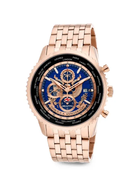 SEAPRO Meridian World Timer GMT 45mm watch