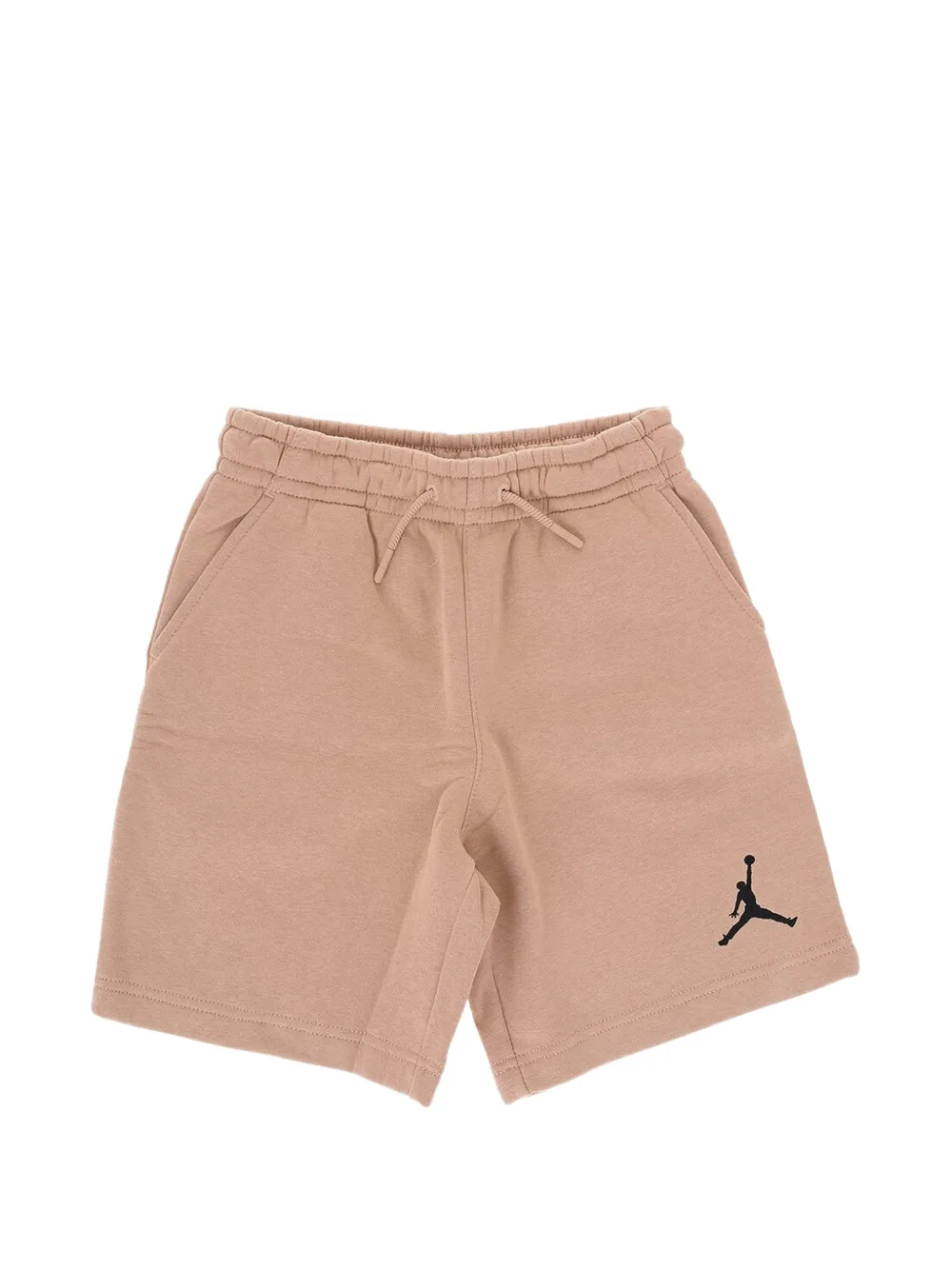 Nike Kids Air Jordan logo shorts Beige