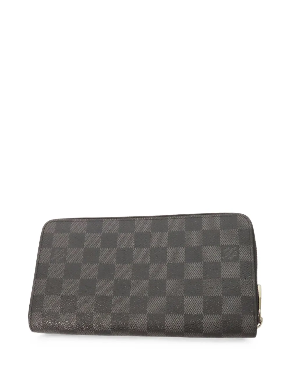 Louis Vuitton Pre-Owned Portafoglio Zippy Organizer in tela Damier Graphite 2011 - Nero