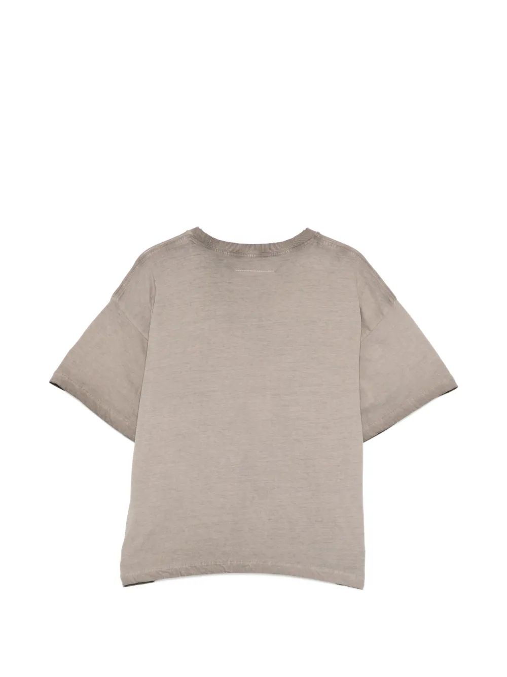 MM6 Maison Margiela Kids T-shirt met logoprint Grijs
