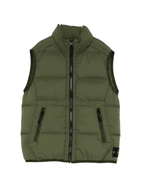 Stone Island Junior 심리스 터널 퀼팅 베스트