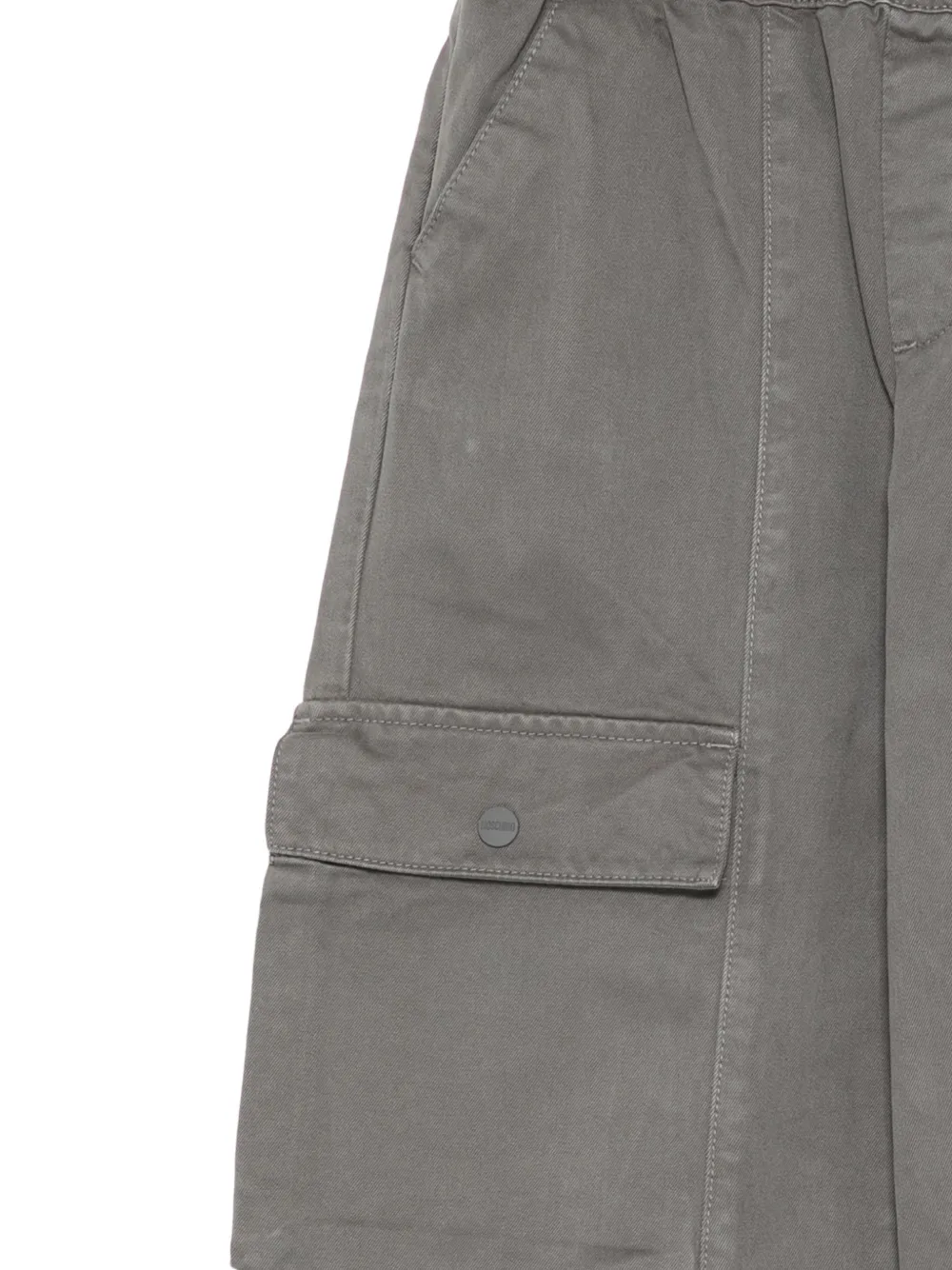 Moschino Kids Cargo broek met teddybeer-patch Grijs