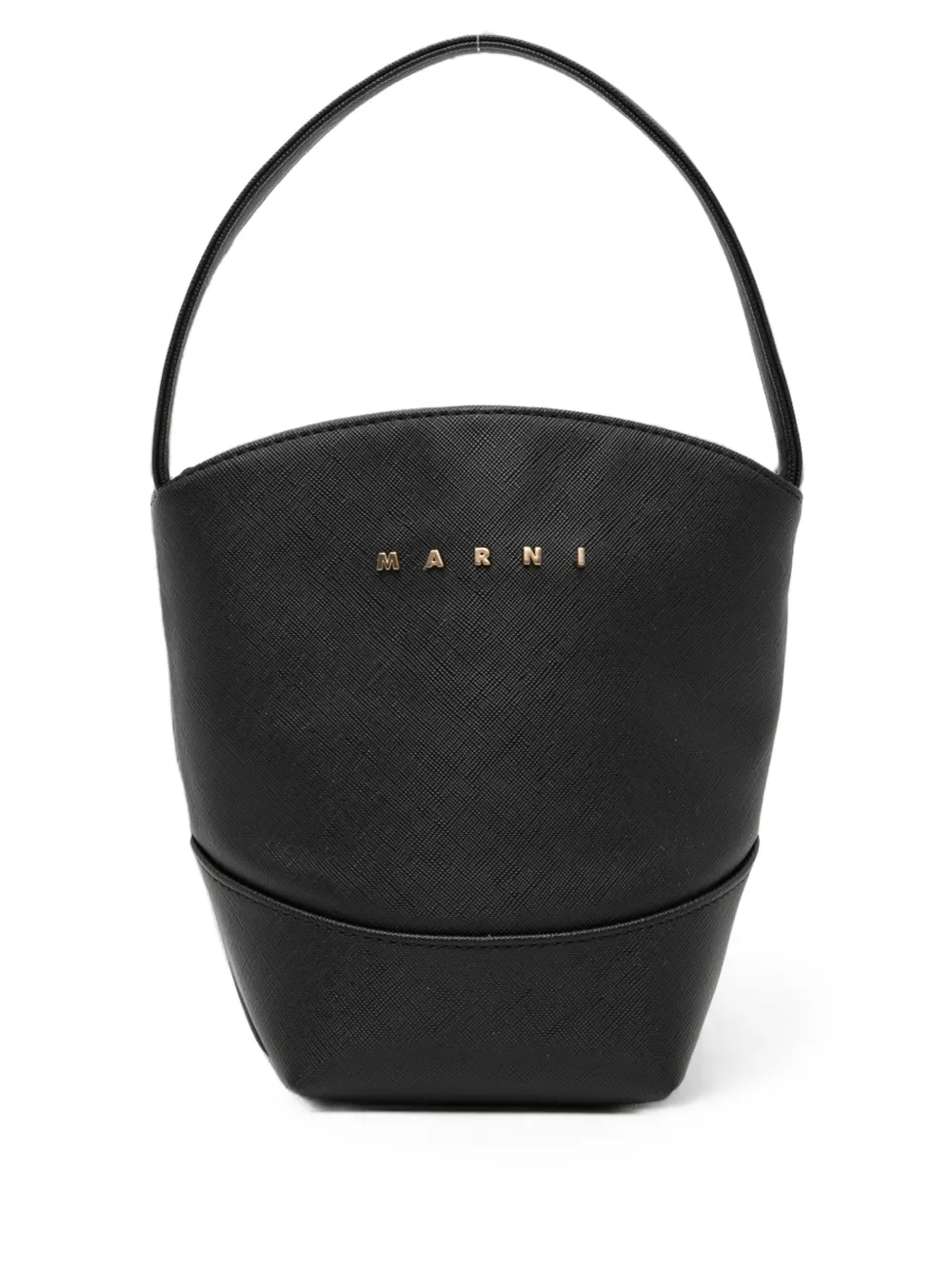 Marni Kids Flower Basket shoulder bag - Nero
