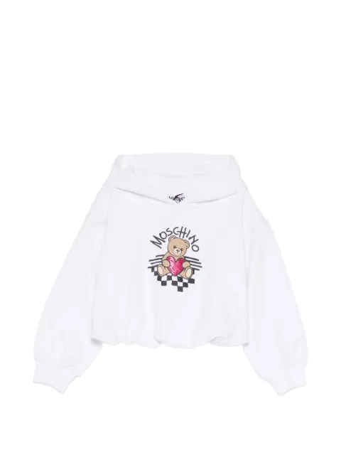 Moschino Kids Teddy Bear-print hoodie