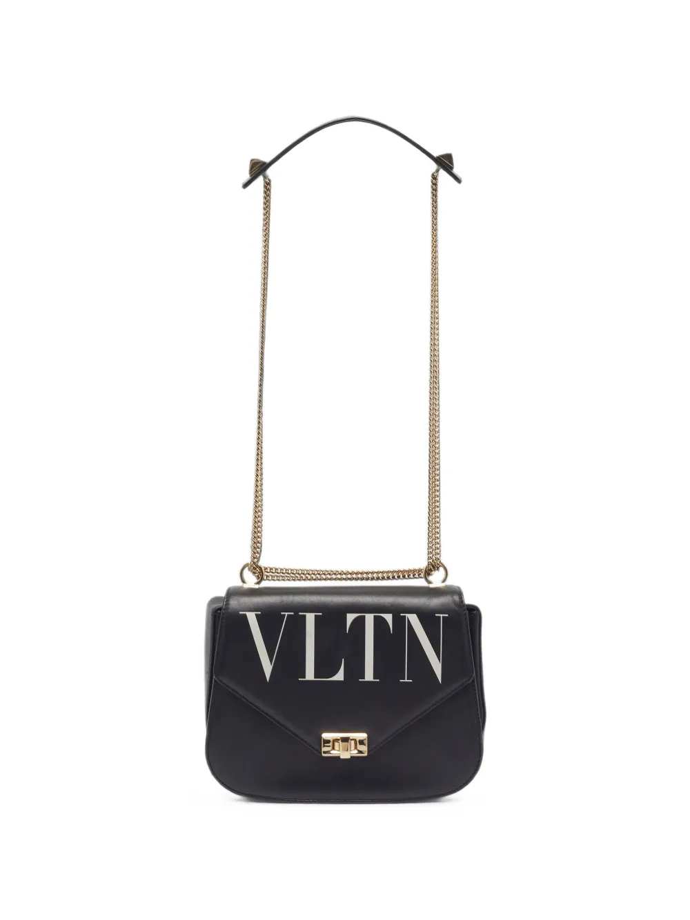 Valentino Garavani Pre-Owned VLTN flap shoulder bag - Nero