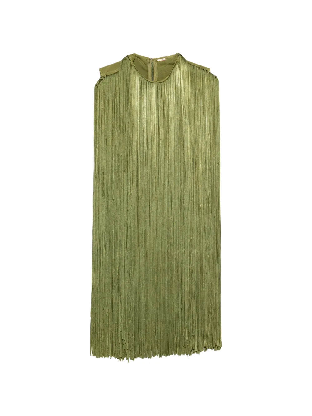Cult Gaia Monica fringe-embellished mini dress