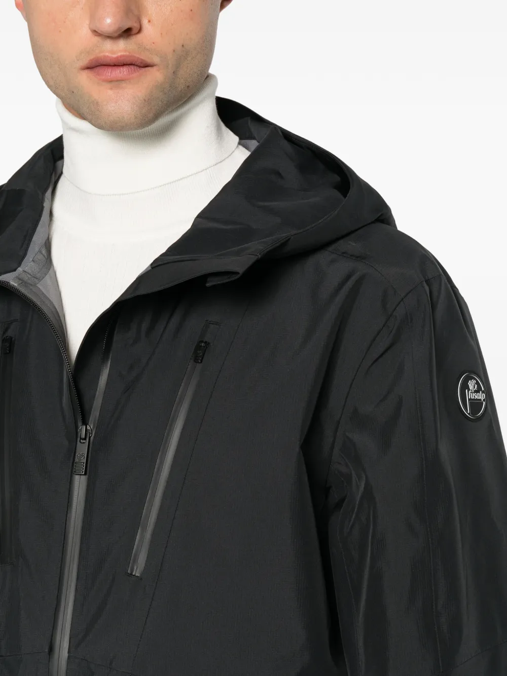 Fusalp Fromon ski-jack met capuchon Zwart
