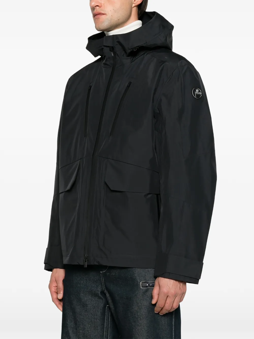 Fusalp Fromon ski-jack met capuchon Zwart
