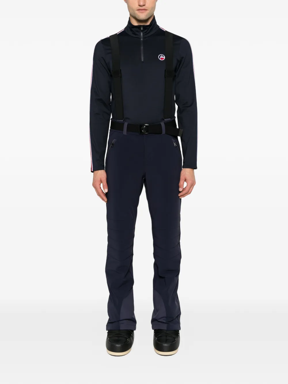 Fusalp Mario III skitop met zijstreep Blauw