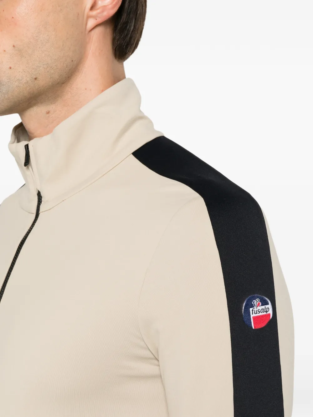 Fusalp Alpille IV skitop met kwartrits Beige