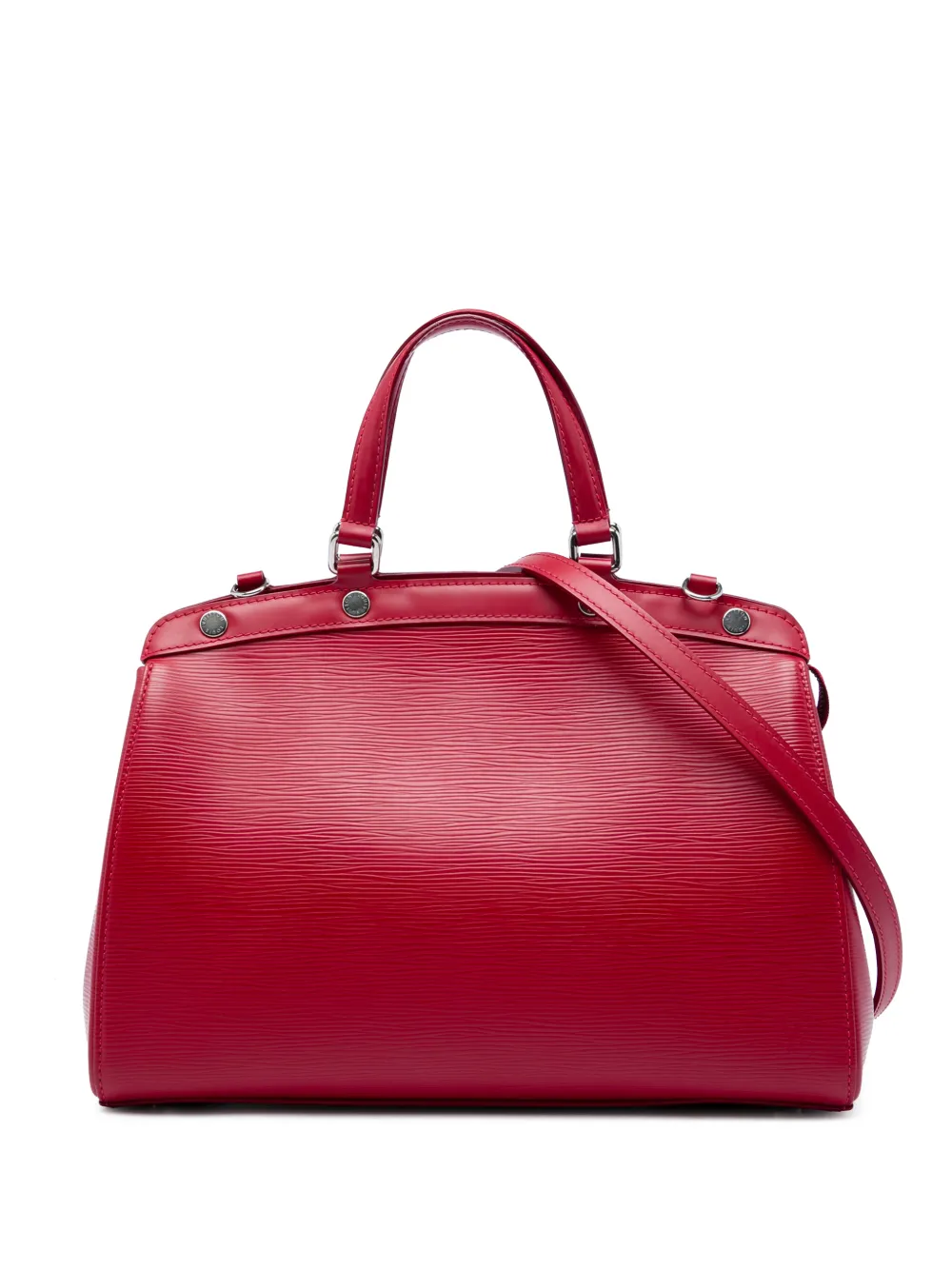 Louis Vuitton Pre-Owned Borsa a tracolla Brea MM in pelle Épi 2012 - Rosso