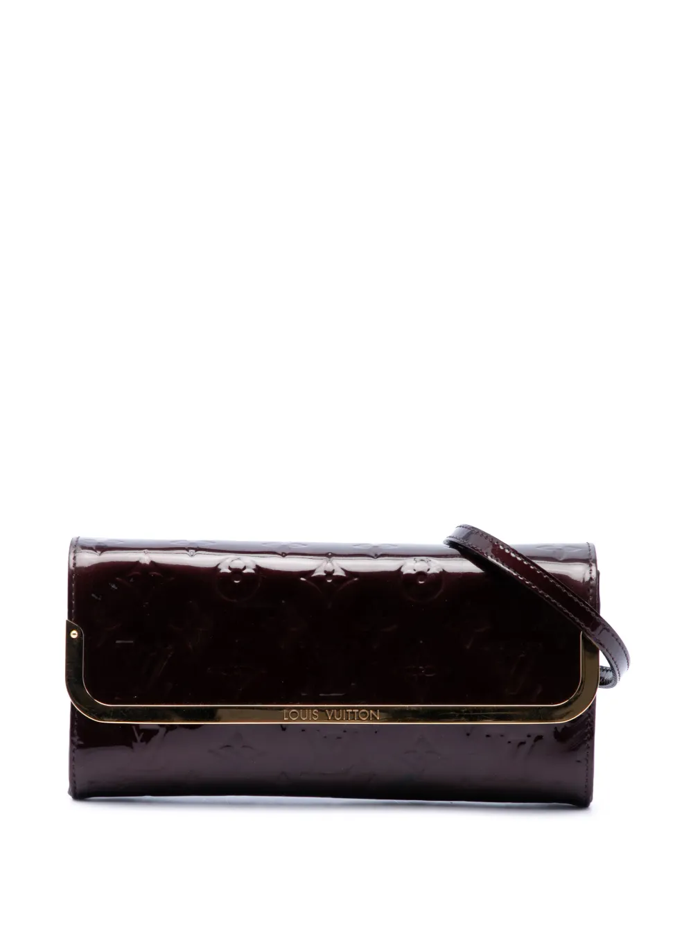 Louis Vuitton Pre-Owned 2000-2026 Monogram Vernis Rossmore MM Schultertasche - Violett