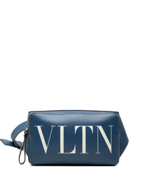 Valentino Garavani Pre-Owned cangurera VLTN de piel 2000-2017