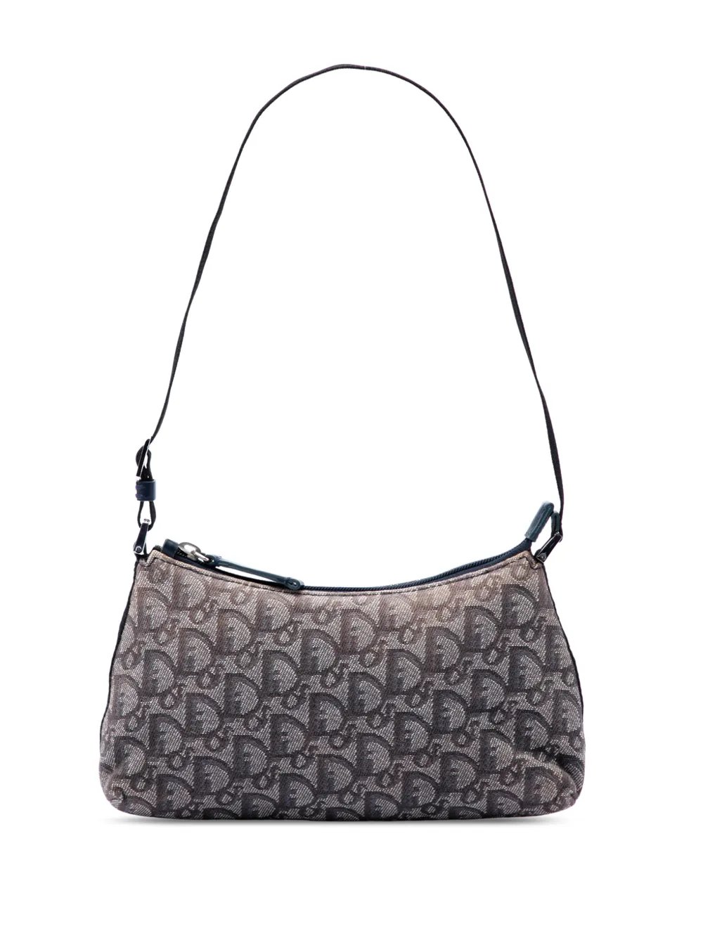Christian Dior Pre-Owned 2002 Diorissimo Trotter Canvas shoulder bag - Blu