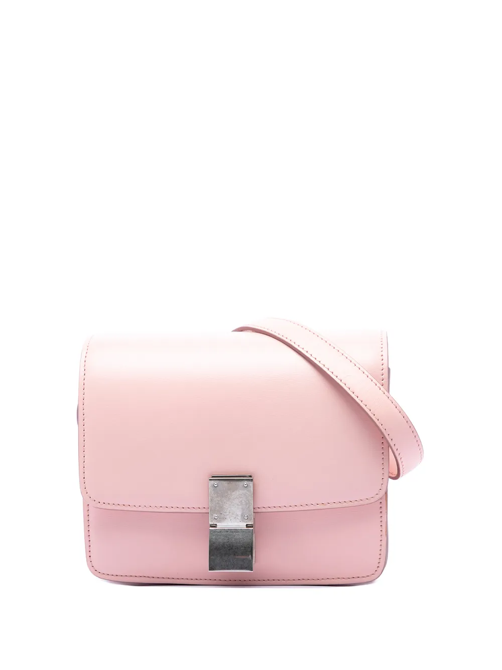 Celine Pre-Owned 2017 Small Calfskin Classic Box crossbody bag - Rosa