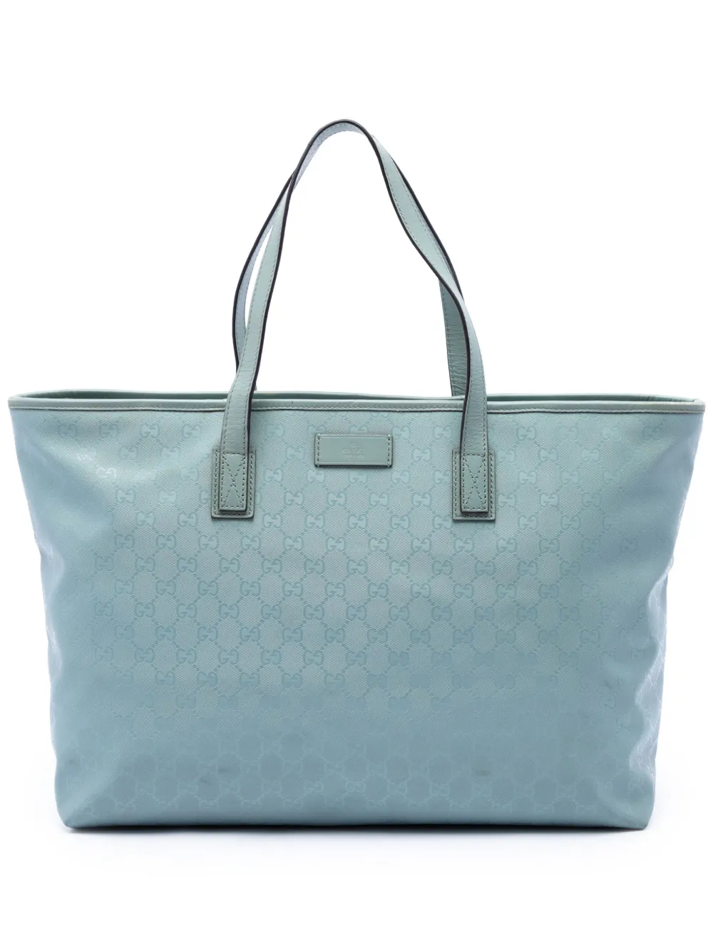 Gucci Pre-Owned 2016-2026 Large GG Imprime tote bag - Blu