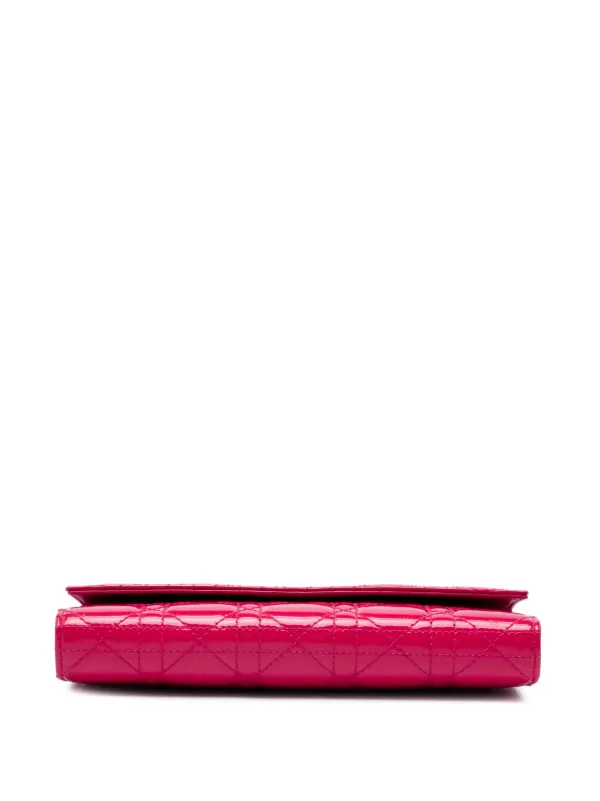 Christian Dior Pre-Owned 2014 パテント カナージュ レディ 